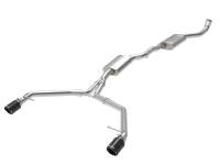 afe MACH Force-Xp 13-16 Audi Allroad L4 SS Cat-Back Exhaust w/ Carbon Tips - 49-36438-C