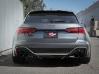 aFe - aFe 20-22 Audi RS6 Avant V8 4L (tt) MACH Force-Xp 3in to 2.5in 304 SS Cat-Back Exhaust w/ Black Tip - Image 3