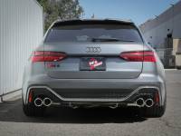 aFe - aFe 20-22 Audi RS6 Avant V8 4L(tt) MACH Force-Xp 3in to 2.5in 304 SS Cat-Back Exhaust w/Polished Tip - Image 3