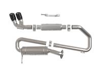 aFe - aFe 18-21 Suzuki Jimny Takeda 2-1/4in. 304 SS Cat-Back Exhaust w/ Blk Tip - Image 5