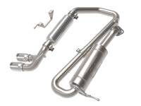 aFe - aFe 18-21 Suzuki Jimny Takeda 2-1/4in. 304 SS Cat-Back Exhaust w/ Polished Tip - Image 1