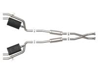 aFe - aFe Gemini XV 2.5in 304 SS Cat-Back Exhaust w/Cut-Out 18-22 Kia Stinger V6 3.3L - Image 4