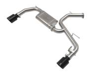 aFe - aFe Takeda Hyundai Elantra N 22-23 L4-2.0L (t) 3in SS Axle-Back Exhaust System w/ Black Tips - Image 1