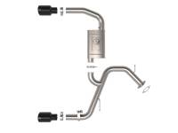 aFe - aFe Takeda Hyundai Elantra N 22-23 L4-2.0L (t) 3in SS Axle-Back Exhaust System w/ Black Tips - Image 5