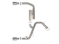 aFe - aFe Takeda 22-23 Hyundai Elantra N L4-2.0L (t) 3in 304 SS Axle-Back Exhaust w/ Polished Tips - Image 5