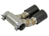 aFe - aFe Power 13-14 Porsche Cayman S / Boxster S Carbon Fiber Exhaust Tip Upgrade - Image 4