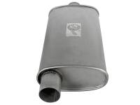 aFe - aFe Scorpion Replacement Alum Steel Muffler Double Layer 2-1/2in In/Out Center/Offset 18inL x9inW - Image 3