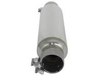 aFe - aFe MACH Force-Xp 304 Stainless Steel Resonator 2.5in Inlet/Outlet x 4in Dia x 15in Body x 19in L - 49M10002 - Image 5