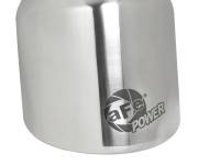 aFe - aFe MACH Force-Xp 304 SS Clamp-On Exhaust Tip 2.5in. Inlet / 4in. Outlet / 6in. L - Polished - Image 5