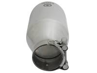 aFe - aFe Takeda 304 Stainless Steel Clamp-On Exhaust Tip 2.5in. Inlet / 4.5in. Outlet / 9in. L - Polished - Image 5