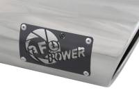 aFe - aFe MACH Force-Xp 3in Inlet x 4in Outlet x 9in Length 304 Stainless Steel Exhaust Tip Polished - Image 2