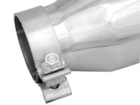 aFe - aFe MACH Force-Xp 3in Inlet x 4-1/2in Outlet x 9in Length 304 Stainless Steel Exhaust Tip - Image 5