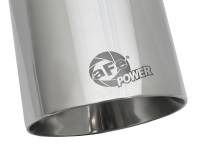 aFe - aFe MACH Force-Xp Univ 304 SS Double-Wall Clamp-On Exhaust Tip - Polished - 3in Inlet - 4.5in Outlet - Image 5