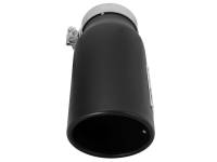 aFe - aFe MACHForce-XP 3.5in 409 Stainless Steel Exhaust Tip 3.5in x 4.5in Out x 12in L Clamp-On - Image 3