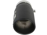 aFe - aFe Power Diesel Exhaust Tip Black- 4 in In x 5 out X 12 in Long Bolt On (Right) - Image 2