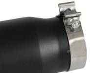 aFe - aFe Power Diesel Exhaust Tip Black- 4 in In x 5 out X 12 in Long Bolt On (Right) - Image 3