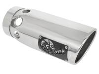 aFe - aFe Power Intercooled Tip Stainless Steel - Polished 4in In x 5in Out x 12in L Bolt-On - Image 1