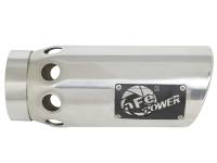 aFe - aFe Power Intercooled Tip Stainless Steel - Polished 4in In x 5in Out x 12in L Bolt-On - Image 3