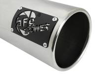 aFe - aFe SATURN 4S 4in SS Intercooled Exhaust Tip - Polished 4in In x 5in Out x 12in L Bolt-On - Image 5