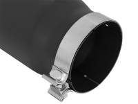 aFe - aFe Power MACH Force-Xp 5in In x 6in Out x 15in L Bolt-On 409 SS Exhaust Tip - Black - Image 3