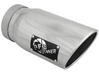 aFe - aFe Diesel Exhaust Tip Bolt On Polished 5in Inlet x 6in Outlet x 12in Long - Image 1