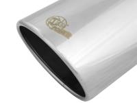 aFe - aFe Universal Bolt On Exhaust Tip Polished 5in Inlet x 6in Outlet x 12in Long - Image 5