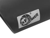 aFe - aFe POWER MACH Force-Xp 5in 304 Stainless Steel Exhaust Tip 5In x 7Out x15Lin Bolt-On Right-Blk - Image 5