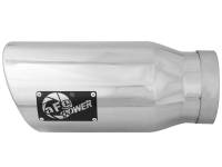 aFe - aFe MACH Force-Xp 5in Inlet x 7in Outlet x 15in length 304 Stainless Steel Exhaust Tip - Image 2