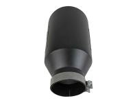 aFe - aFe Power Universal 5in Inlet 8in Outet MACH Force-XP Clamp-On Exhaust Tip - Black - Image 4