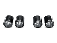 Akrapovic Tail pipe set (Carbon) - TP-CT/3