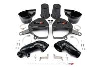 AMS Performance Infiniti Q50/Q60 Red Alpha Matte Carbon Intake Kit - ALP.28.08.0001-2