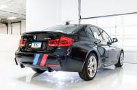 AWE Tuning - AWE Tuning BMW F3X 340i Touring Edition Axle-Back Exhaust - Chrome Silver Tips (102mm) - Image 5