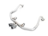 AWE Tuning Porsche 718 Boxster / Cayman Track Edition Exhaust - Chrome Silver Tips - 3010-32038