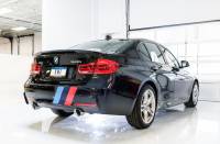 AWE Tuning - AWE Tuning BMW F3X 340i Touring Edition Axle-Back Exhaust - Diamond Black Tips (102mm) - Image 4