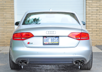 AWE Tuning - AWE Tuning Audi B8 / B8.5 S4 3.0T Touring Edition Exhaust - Chrome Silver Tips (90mm) - Image 3