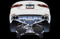 AWE Tuning - AWE Tuning Audi B9 S5 Sportback Track Edition Exhaust - Non-Resonated (Black 102mm Tips) - Image 6