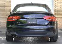 AWE Tuning - AWE Tuning Audi B8 A4 Touring Edition Exhaust - Single Side Diamond Black Tips - Image 2