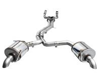 AWE Tuning - AWE Audi 2019-2023 C8 A6/A7 3.0T Touring Edition Cat-back Exhaust- Turn Downs - Image 2