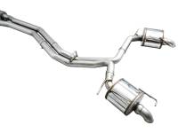 AWE Tuning - AWE Audi 2019-2023 C8 A6/A7 3.0T Touring Edition Cat-back Exhaust- Turn Downs - Image 3