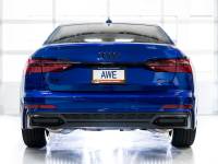 AWE Tuning - AWE Audi 2019-2023 C8 A6/A7 3.0T Touring Edition Cat-back Exhaust- Turn Downs - Image 12