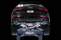 AWE Tuning - AWE Tuning Audi B9 SQ5 Resonated Touring Edition Cat-Back Exhaust - No Tips (Turn Downs) - Image 4