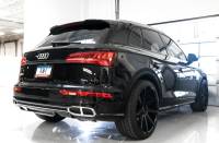 AWE Tuning - AWE Tuning Audi B9 SQ5 Resonated Touring Edition Cat-Back Exhaust - No Tips (Turn Downs) - Image 5