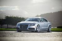 AWE Tuning - AWE Tuning Audi C7 A7 3.0T Touring Edition Exhaust - Dual Outlet Chrome Silver Tips - Image 3