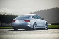 AWE Tuning - AWE Tuning Audi C7 A7 3.0T Touring Edition Exhaust - Dual Outlet Chrome Silver Tips - Image 4