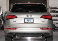 AWE Tuning - AWE Tuning Audi 8R Q5 3.0T Touring Edition Exhaust Dual Outlet Diamond Black Tips - Image 4