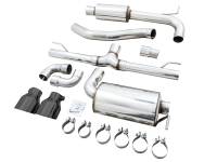 AWE Tuning - AWE 2022 VW GTI MK8 Touring Edition Exhaust - Diamond Black Tips - Image 7