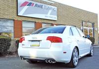 AWE Tuning - AWE Tuning Audi B7 S4 Touring Edition Exhaust - Polished Silver Tips - Image 3