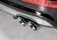 AWE Tuning - AWE Tuning Audi 8R SQ5 Touring Edition Exhaust - Quad Outlet Chrome Silver Tips - Image 4