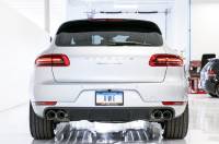 AWE Tuning - AWE Tuning Porsche Macan Touring Edition Exhaust System - Chrome Silver 102mm Tips - Image 4