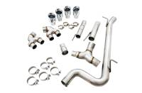 AWE Tuning - AWE Tuning Mk7 Golf R Track Edition Exhaust w/Chrome Silver Tips 102mm - Image 2